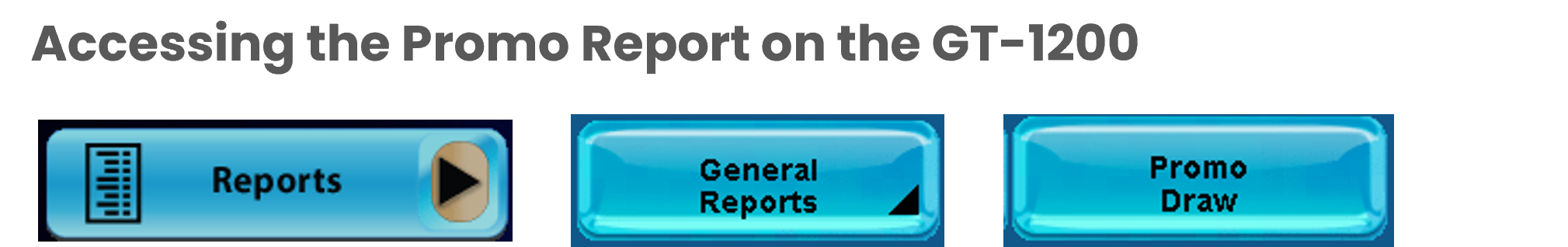 accessing promo report