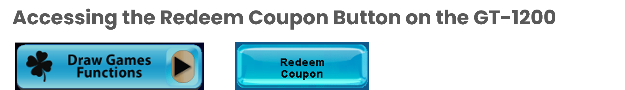 accessing redeem button