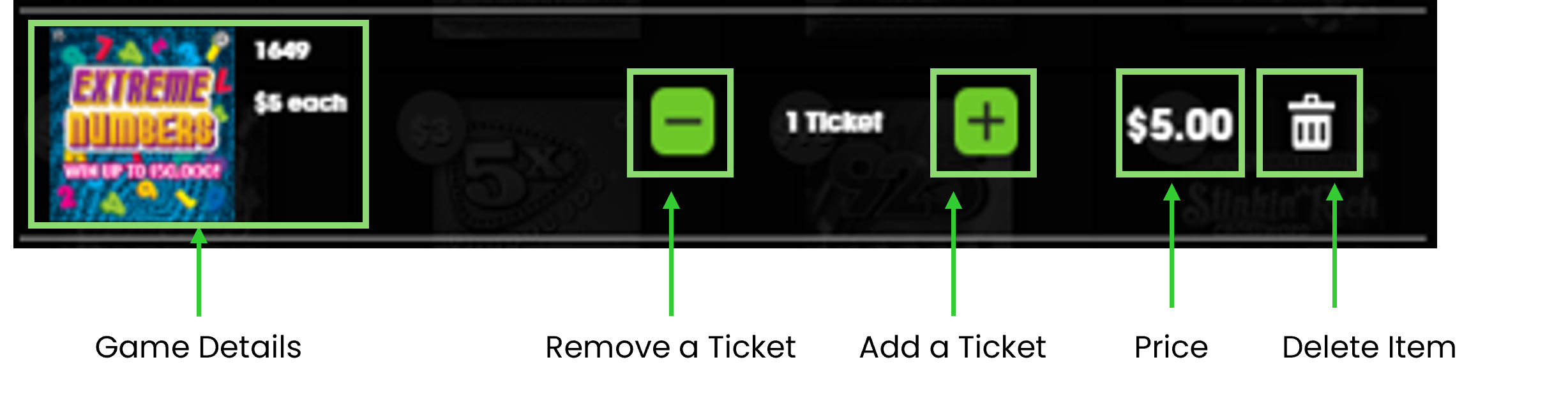 20 cart item overview