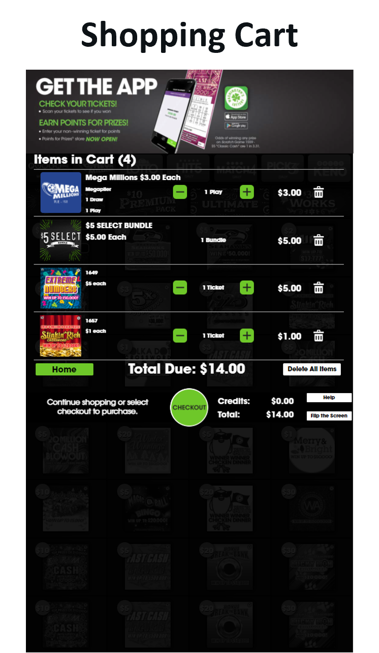 24 28 shopping cart sample