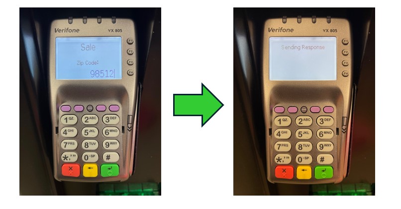 card reader processing