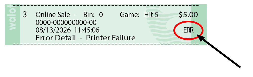 cash log err sample