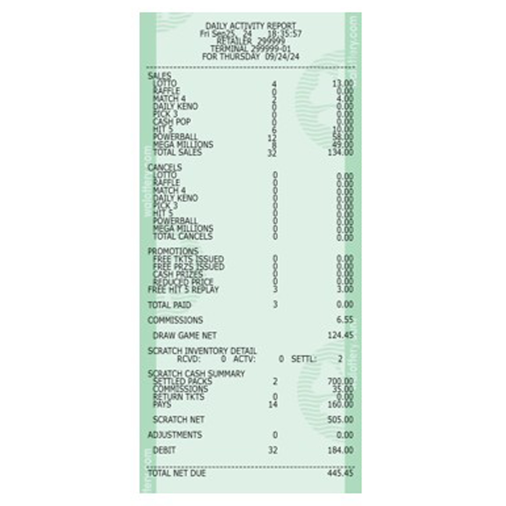 daily activity report