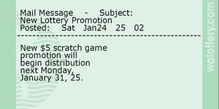 mail message example