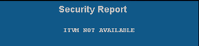 security report not available